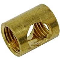 Manguito de salida de 2 unidades M10 x 1- diámetro 12 x 15 mm- agujeros laterales ovalados- tubo roscado de conexión de…